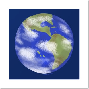 Planet Earth - Earth Day icon Posters and Art